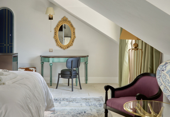 Интерьер бутика-отеля «The Cult»