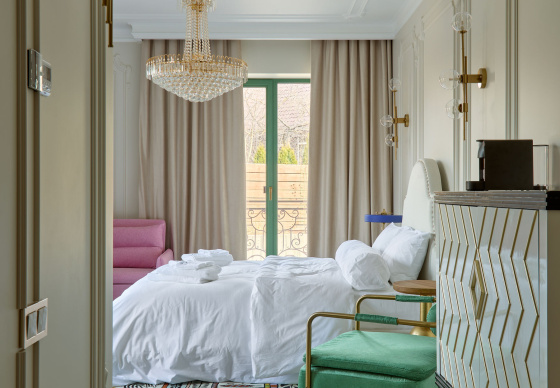 Интерьер бутика-отеля «The Cult»