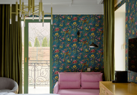 Интерьер бутика-отеля «The Cult»