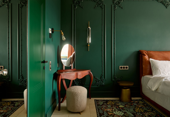 Интерьер бутика-отеля «The Cult»