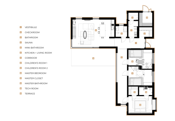 Архитектура дома «Splitting House»