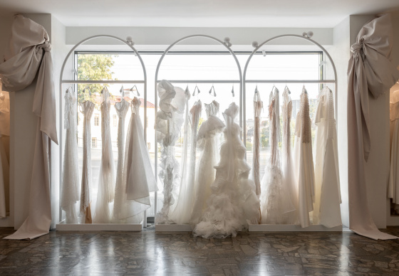 Интерьер свадебного салона «KURAJE»