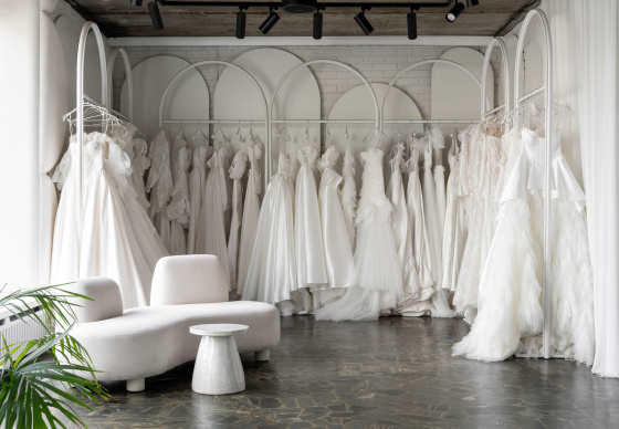 Интерьер свадебного салона «KURAJE»