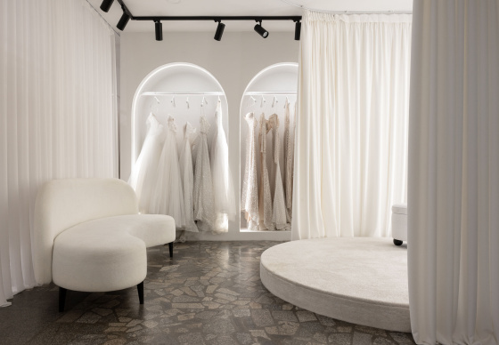 Интерьер свадебного салона «KURAJE»