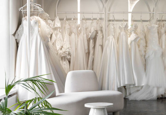 Интерьер свадебного салона «KURAJE»