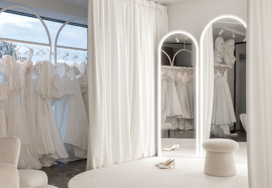 Интерьер свадебного салона «KURAJE»