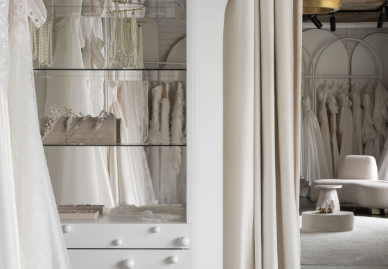 Интерьер свадебного салона «KURAJE»