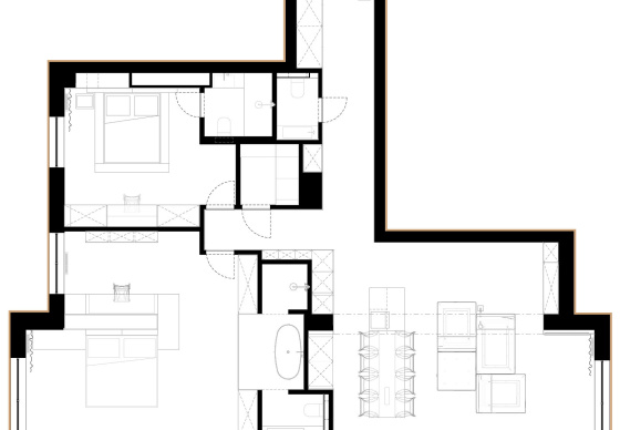 Интерьер квартиры «K17 Apartment»