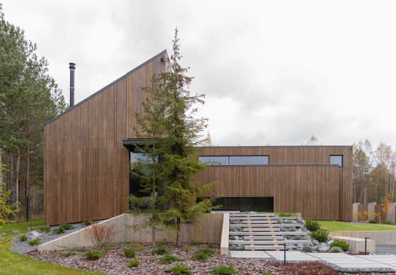 Архитектура дома «Splitting House»