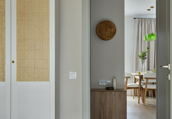 Интерьер квартиры «Прикосновение леса»