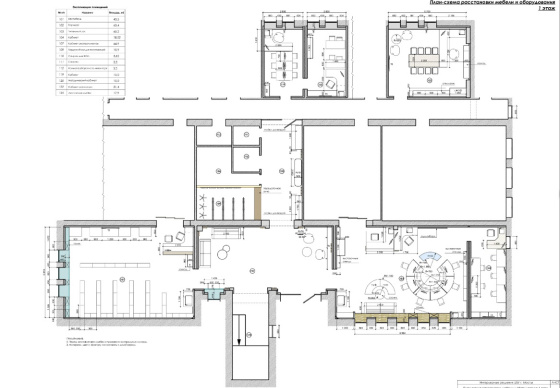 Интерьер библиотеки «Библиотека в Мостах»