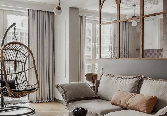 Интерьер квартиры «Pine fairy tale»