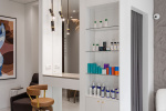 Интерьер салона красоты  «Skin Lounge»