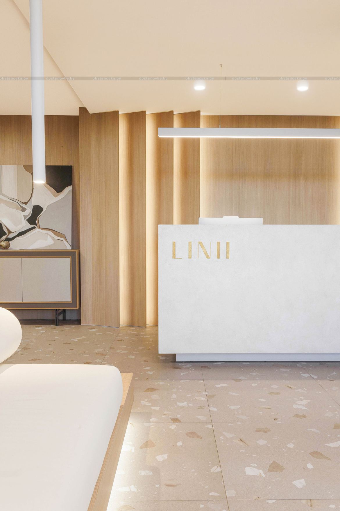 Интерьер клиники эстетической медицины «LINII» Интерьер клиники эстетической медицины «LINII»