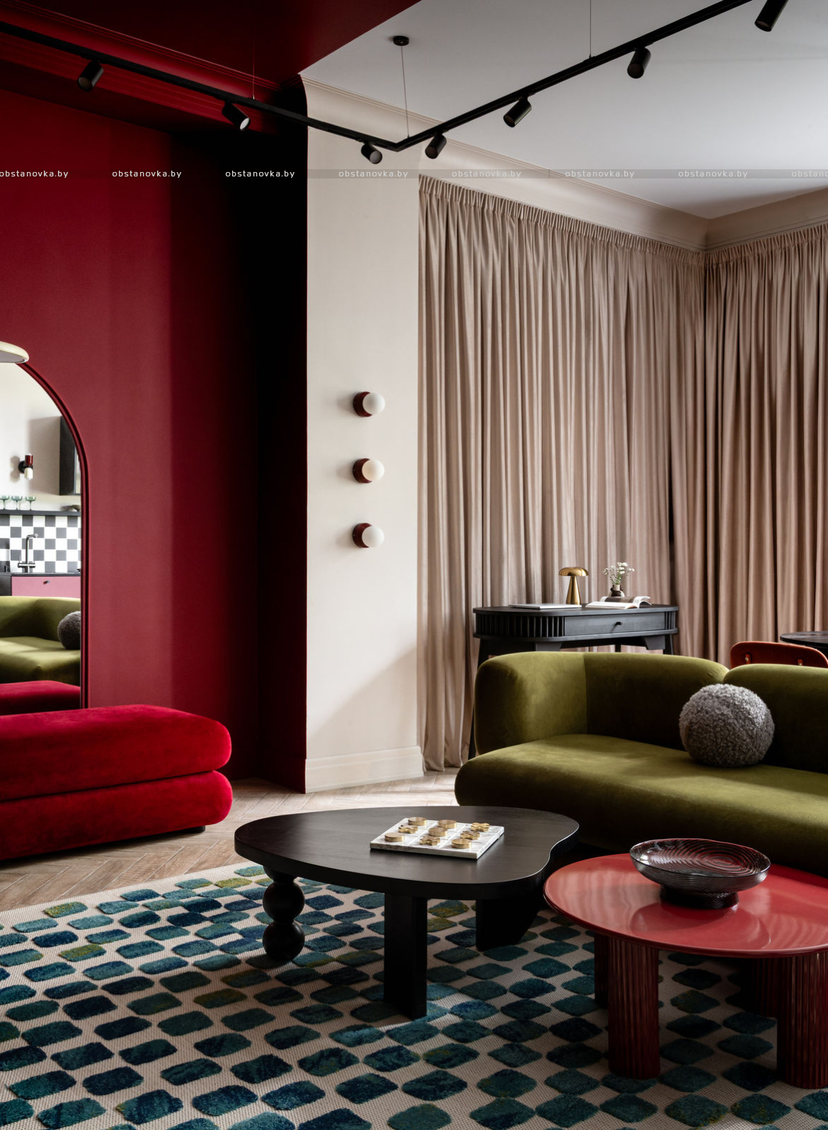 Интерьер ивент-пространства «L.ROOM»