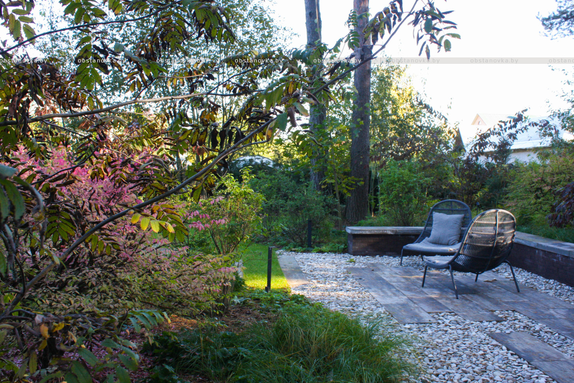 Ландшафт сада «Природный минимализм»