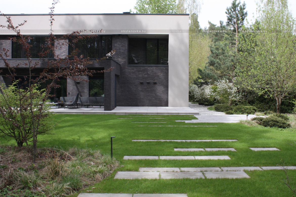 Ландшафт сада «Природный минимализм»