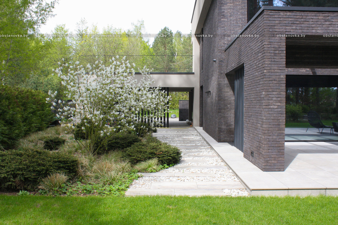 Ландшафт сада «Природный минимализм»