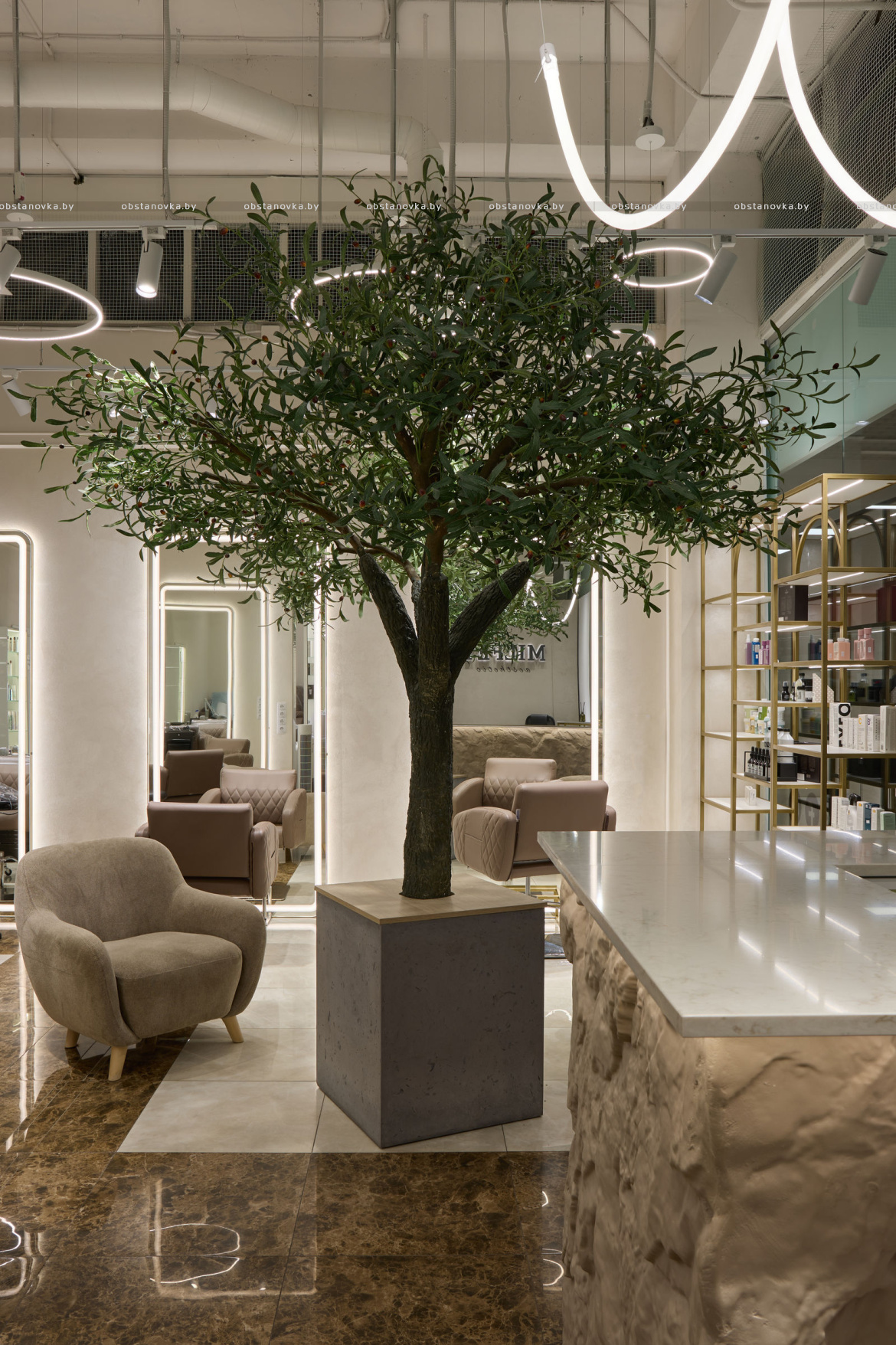 Интерьер салона красоты «World of Fairies»