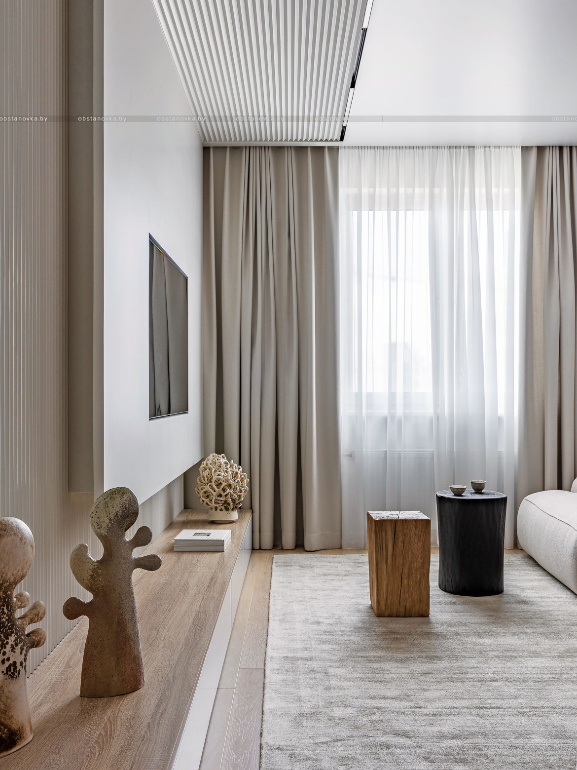 Интерьер квартиры «Лінейны дыссананс» Интерьер квартиры «Лінейны дыссананс»