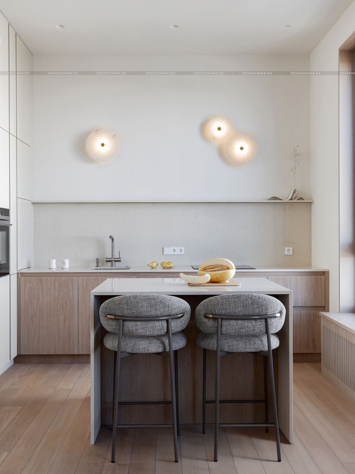 Интерьер квартиры «Теплый вдох»