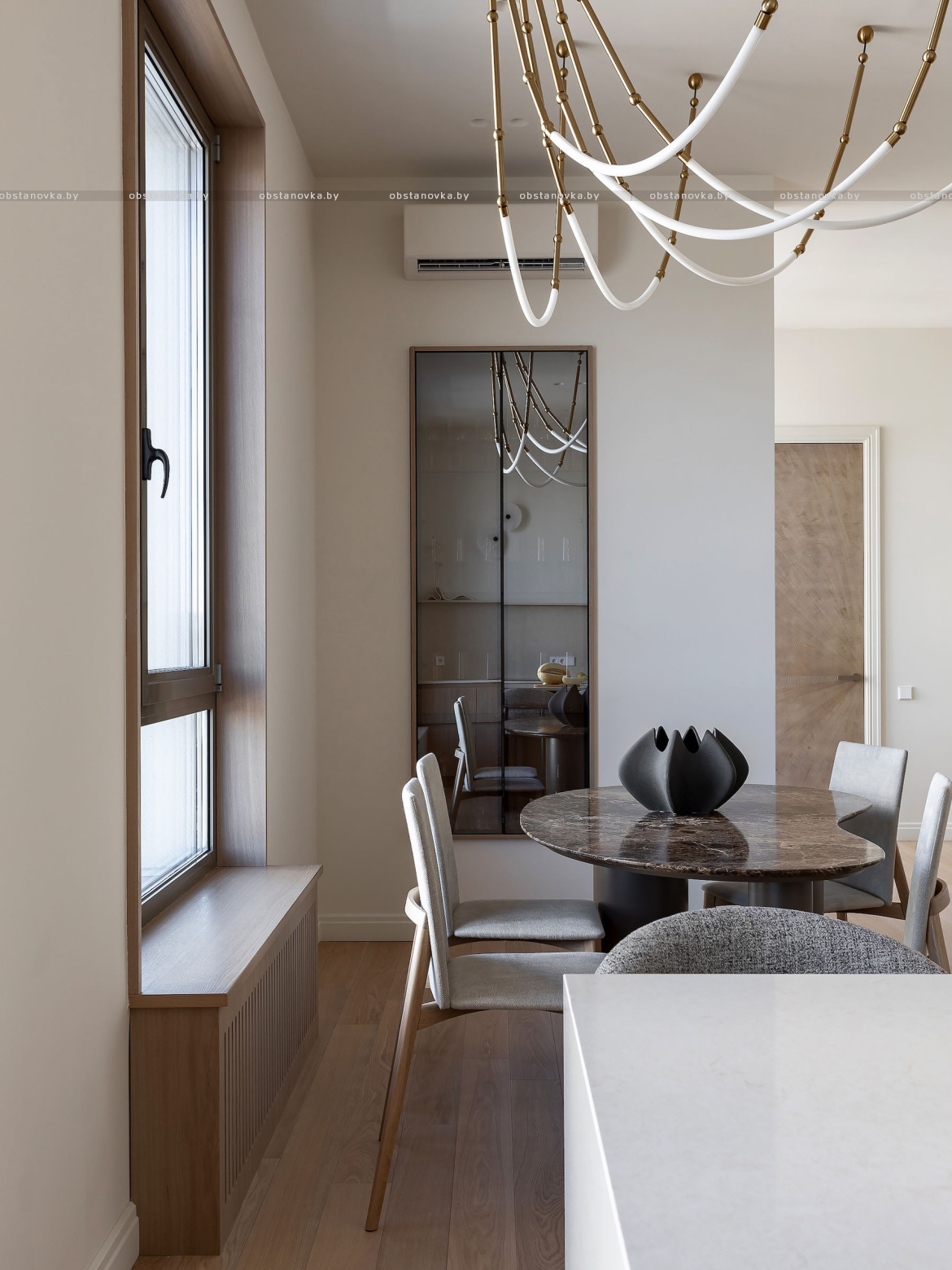 Интерьер квартиры «Теплый вдох»