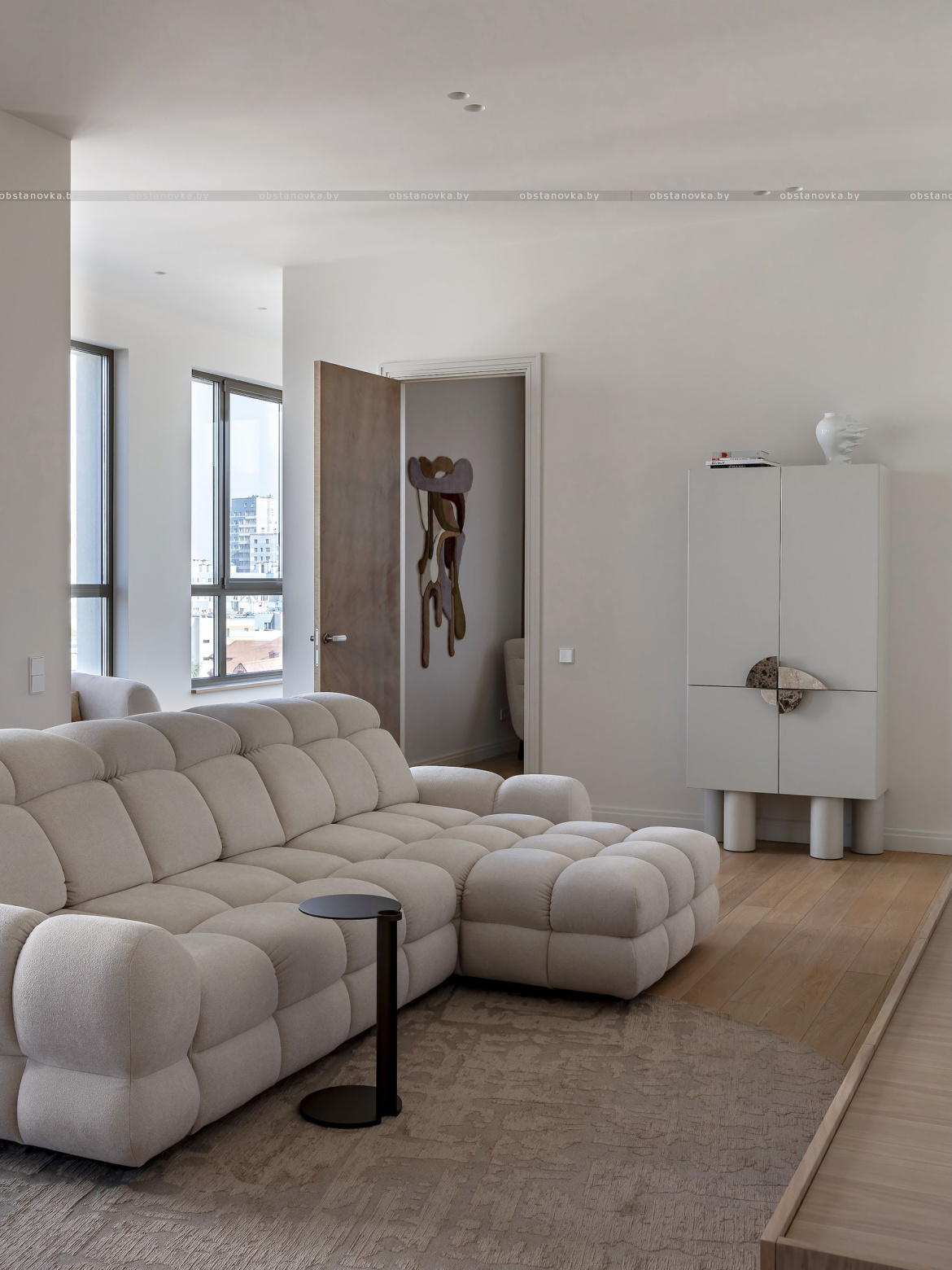 Интерьер квартиры «Теплый вдох»