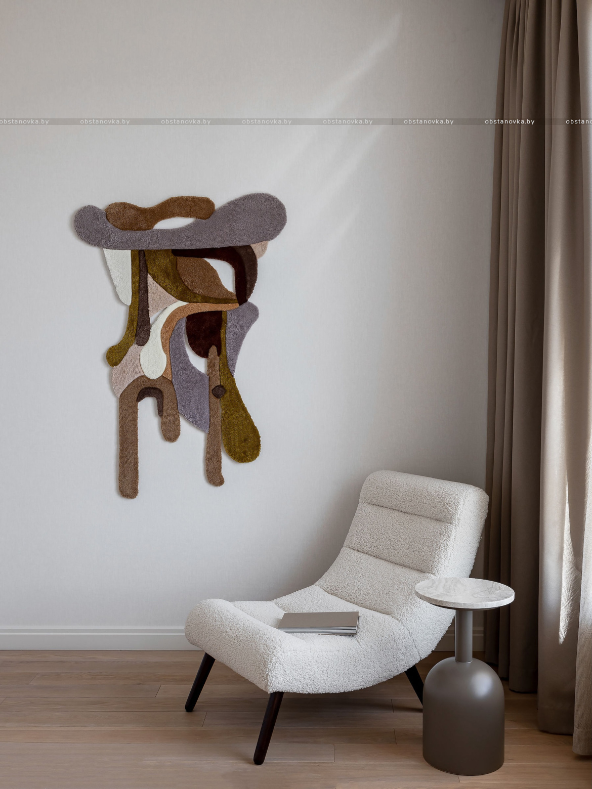 Интерьер квартиры «Теплый вдох»