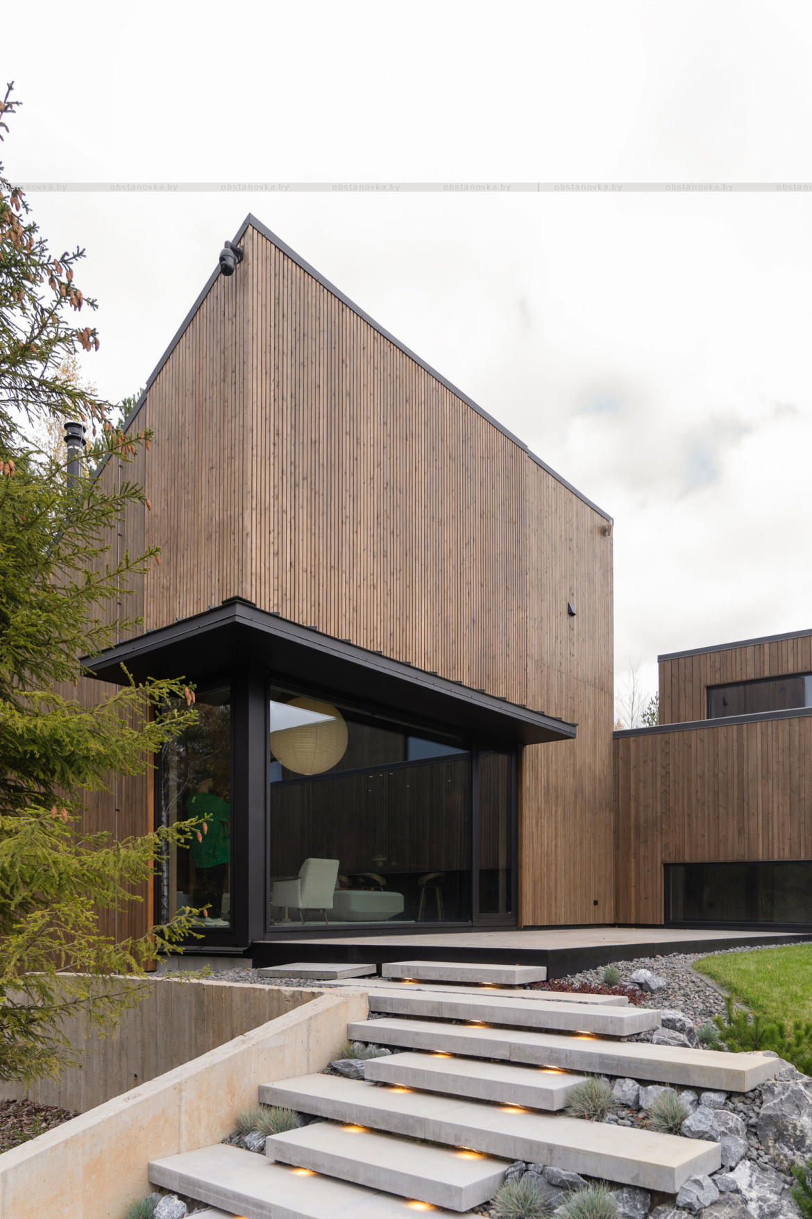 Архитектура дома «Splitting House»