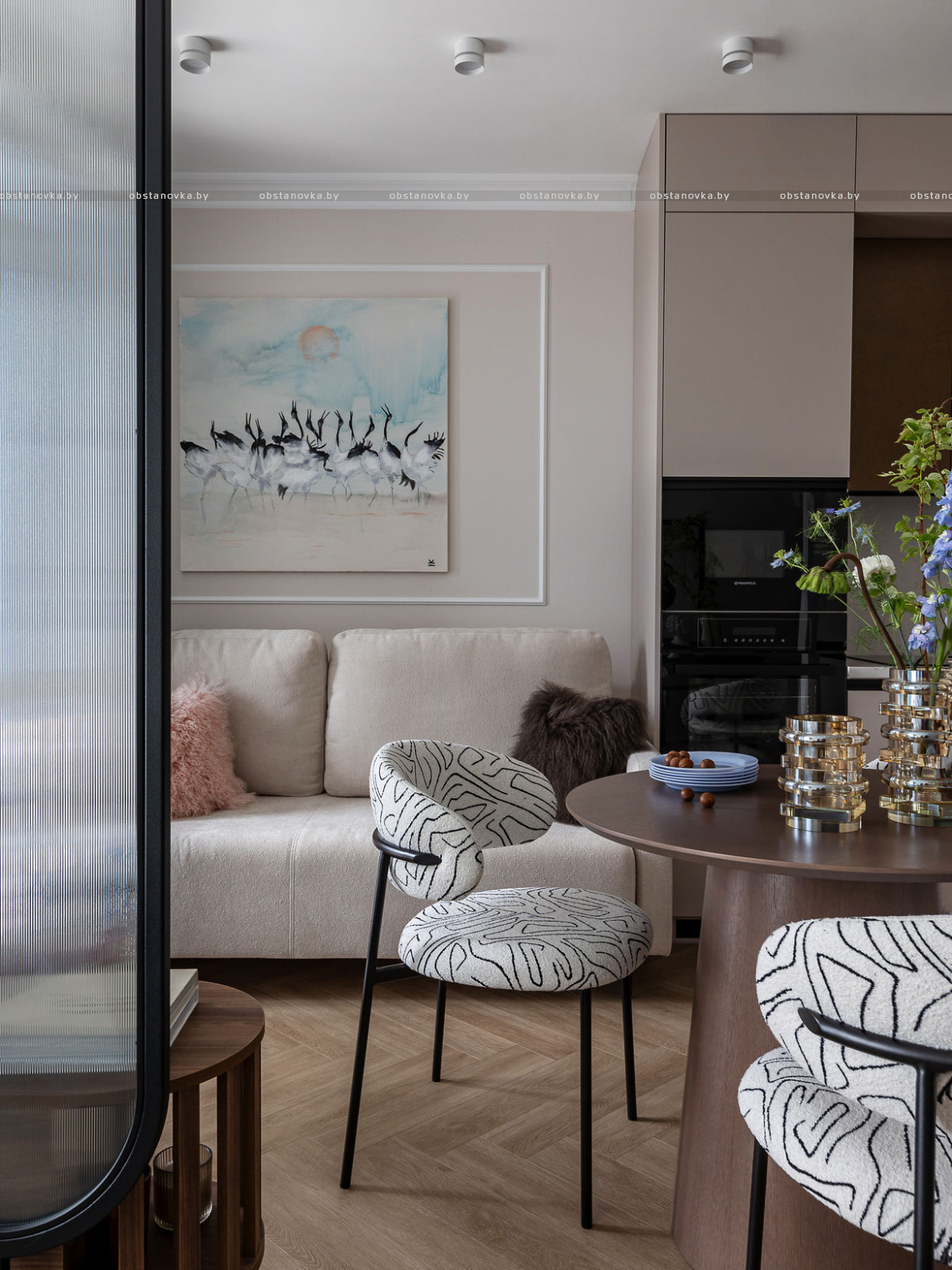 Интерьер квартиры «River Sky»