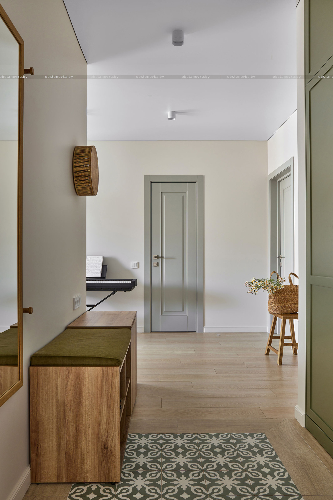 Интерьер квартиры «Прикосновение леса» Интерьер квартиры «Прикосновение леса»