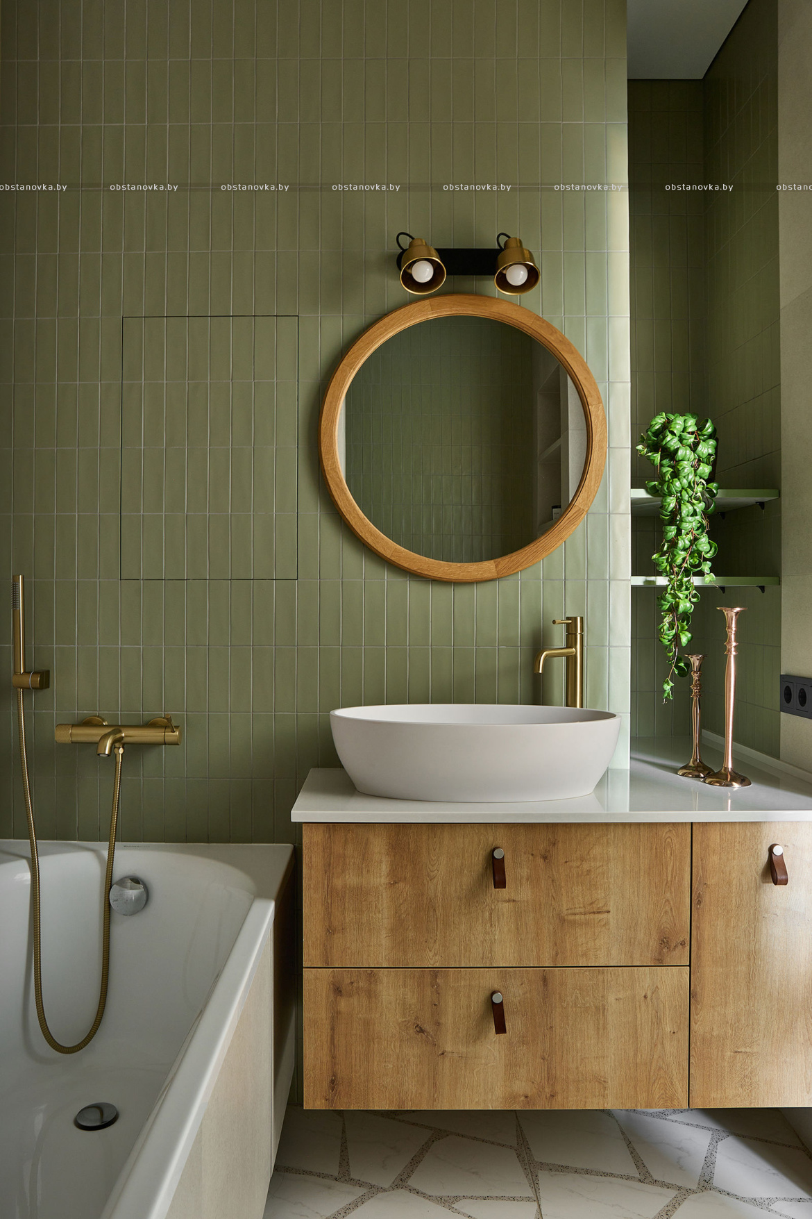 Интерьер квартиры «Прикосновение леса» Интерьер квартиры «Прикосновение леса»