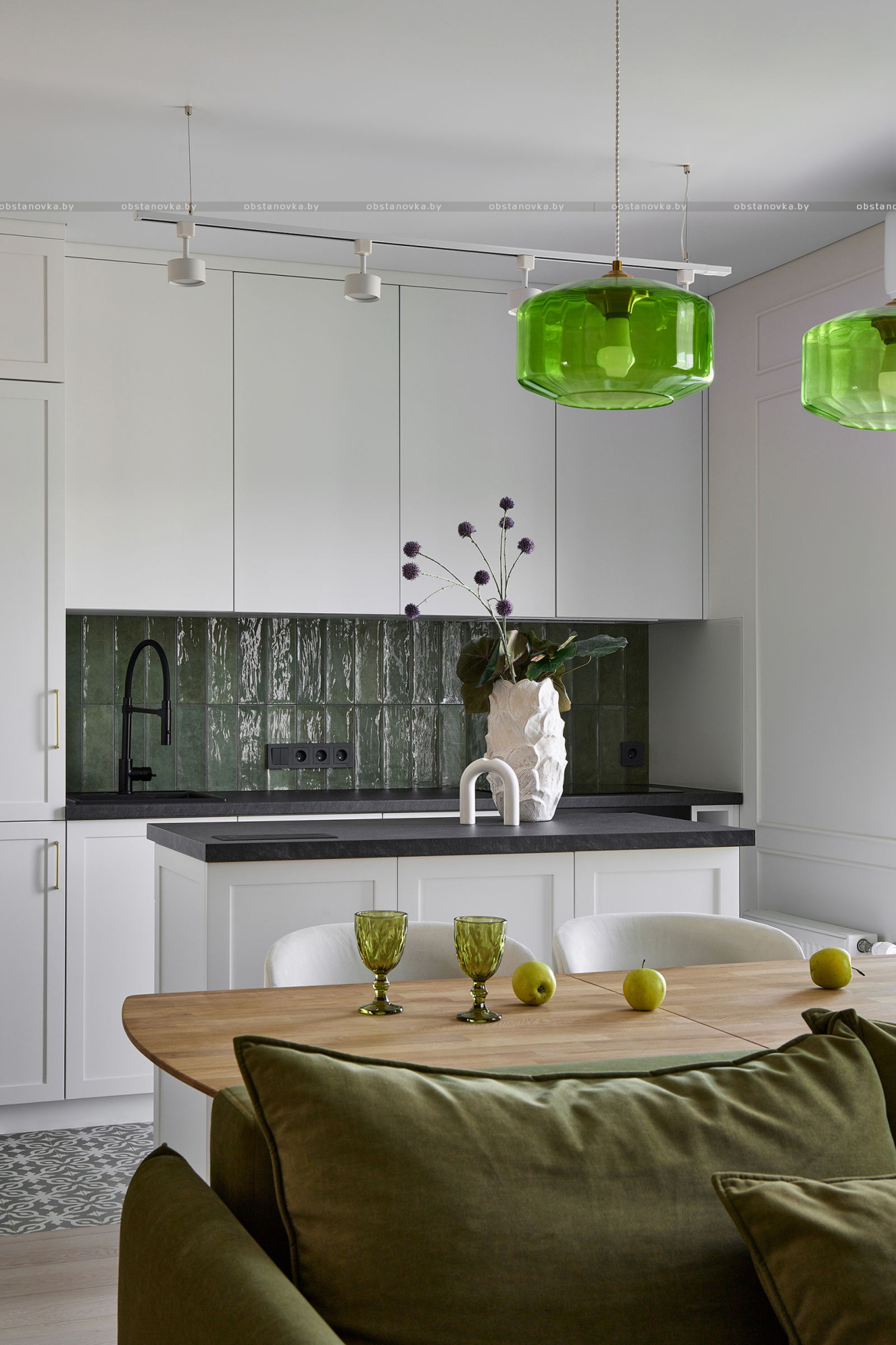 Интерьер квартиры «Прикосновение леса» Интерьер квартиры «Прикосновение леса»