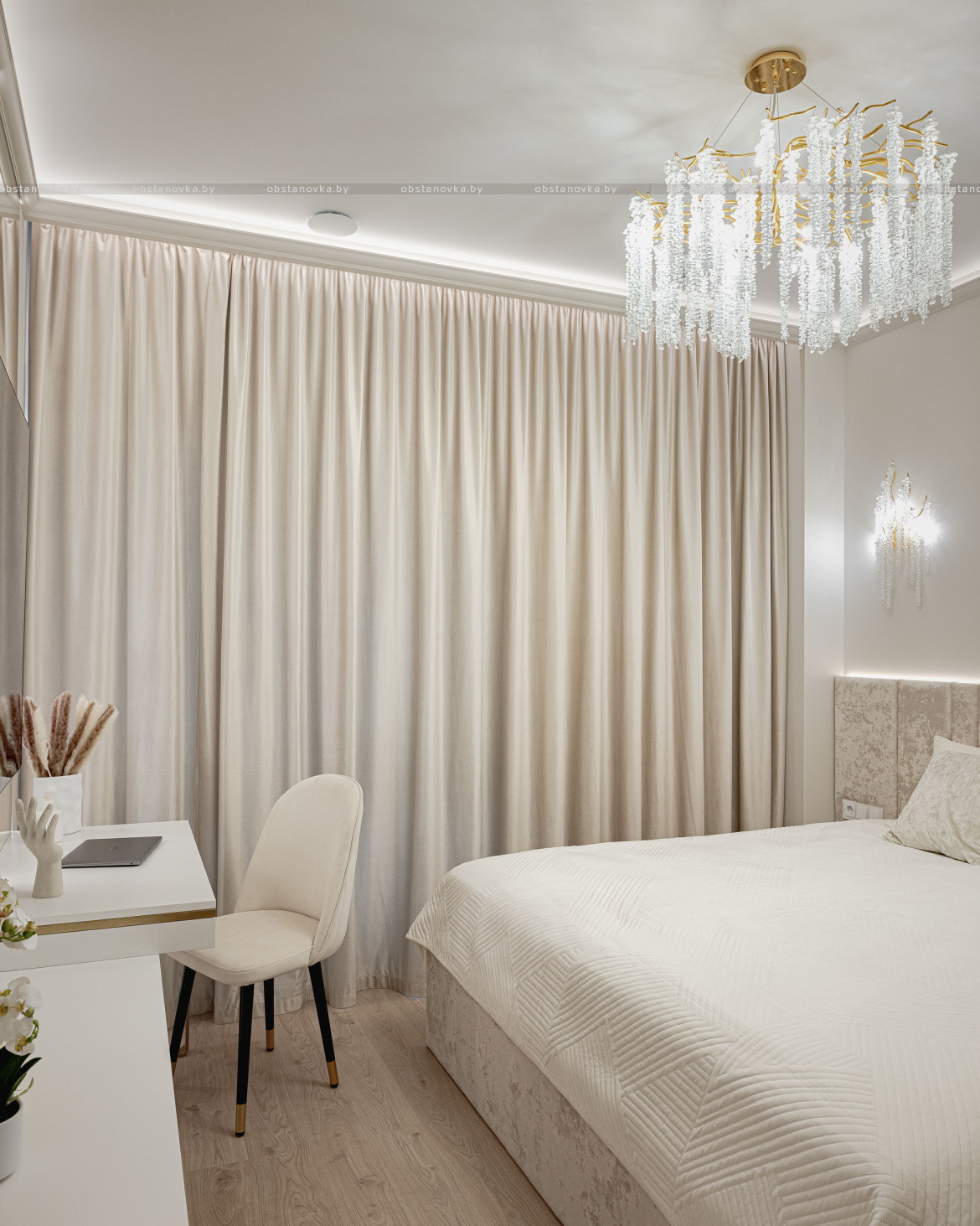 Интерьер квартиры «Golden Elegance»