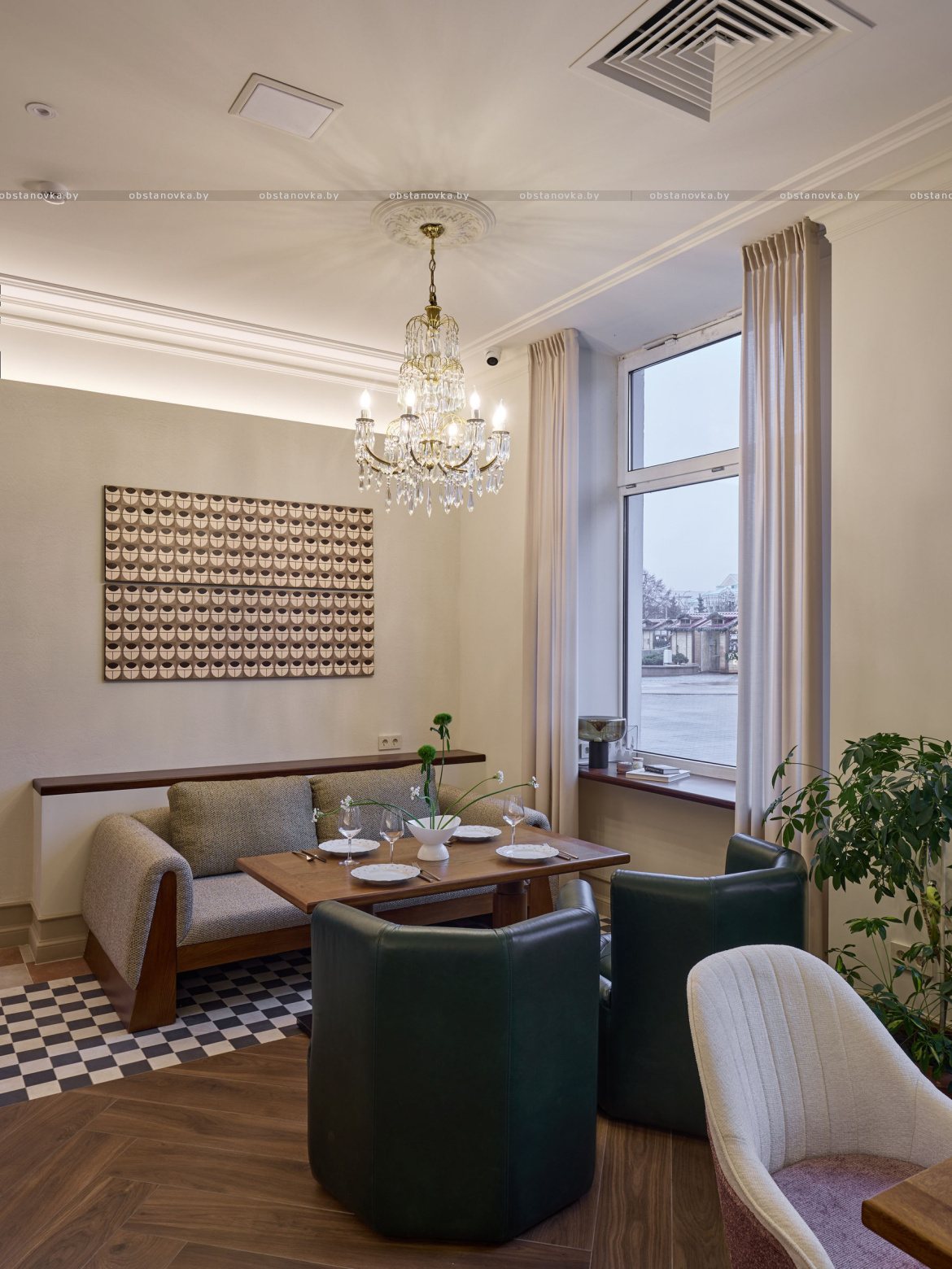 Интерьер ресторана «Бона»