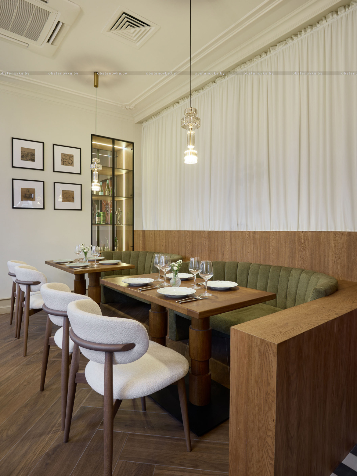 Интерьер ресторана «Бона»