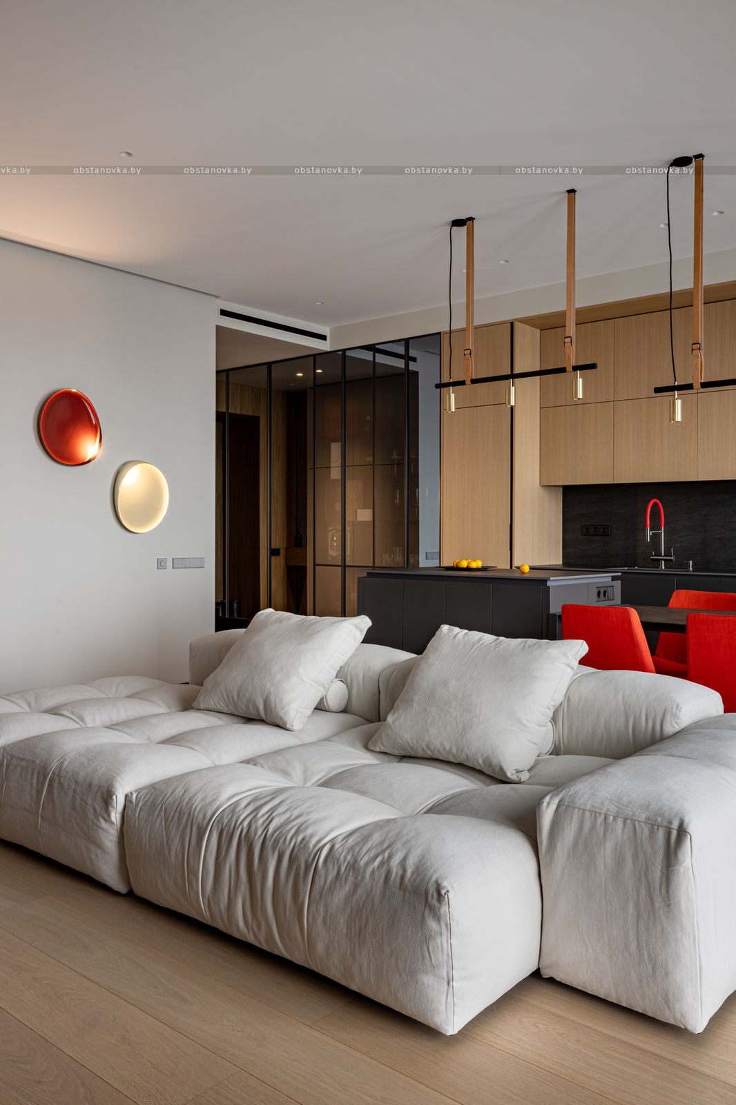 Интерьер квартиры «Red Dots»