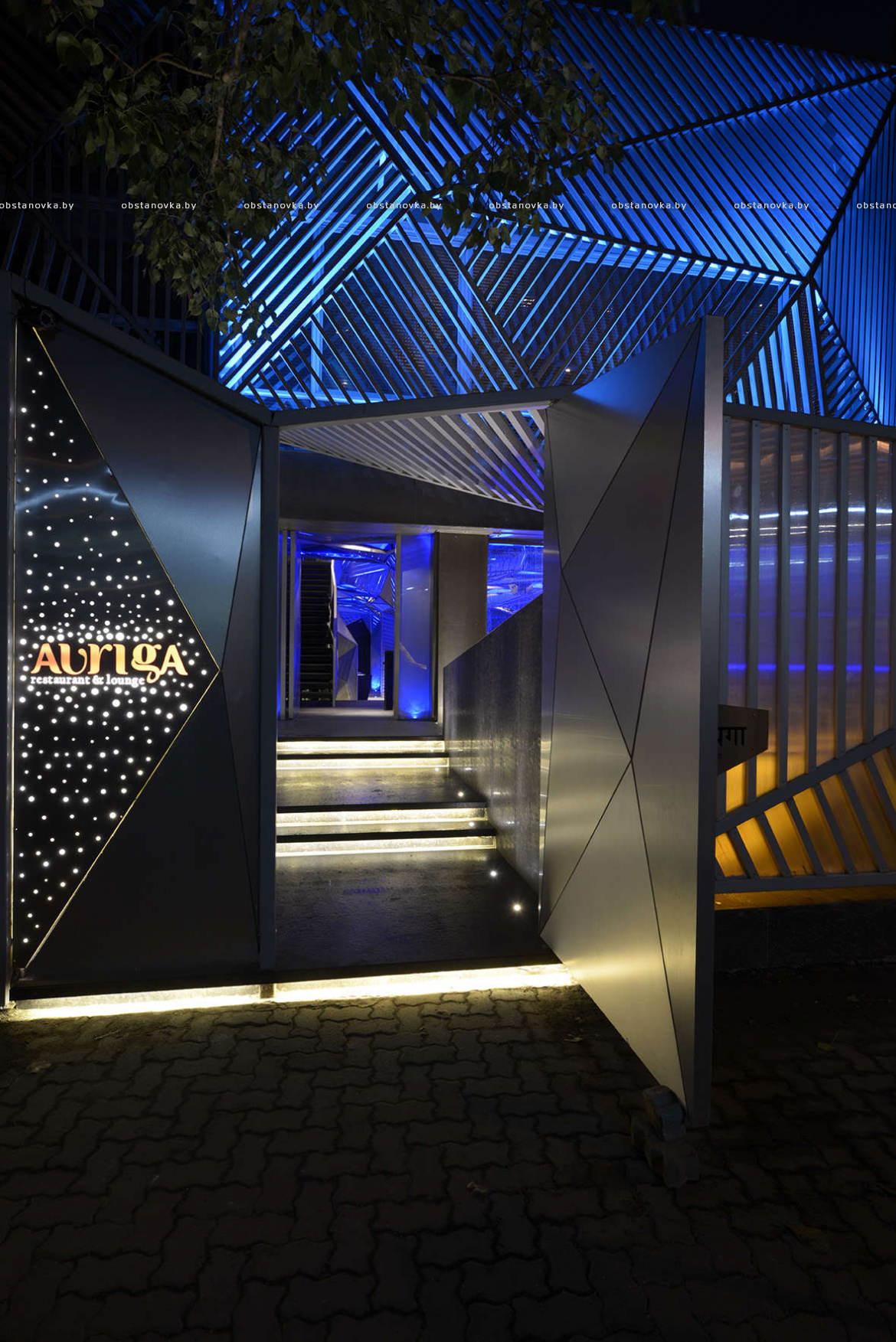 Дизайн интерьера ресторана Auriga