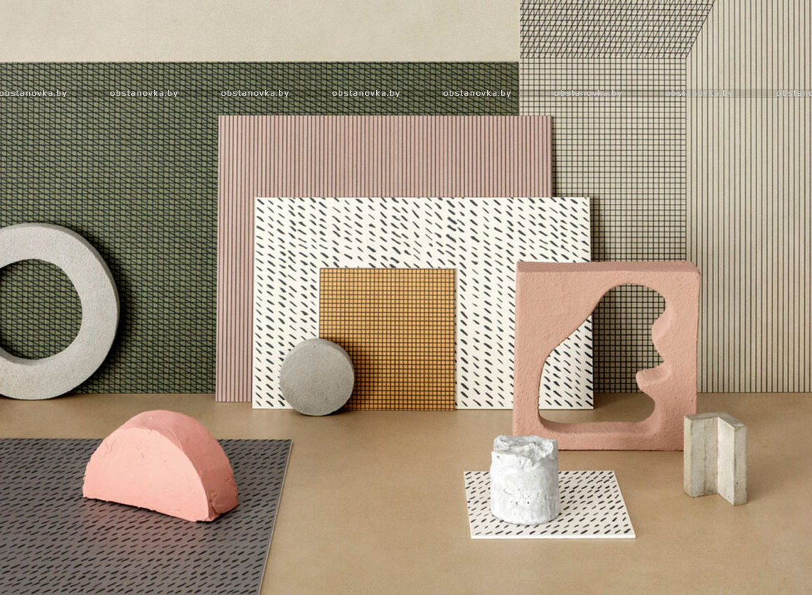 Коллекция плитки SEGNI su Pigmenti от Ферруччо Лавиани для бренда Lea Ceramiche