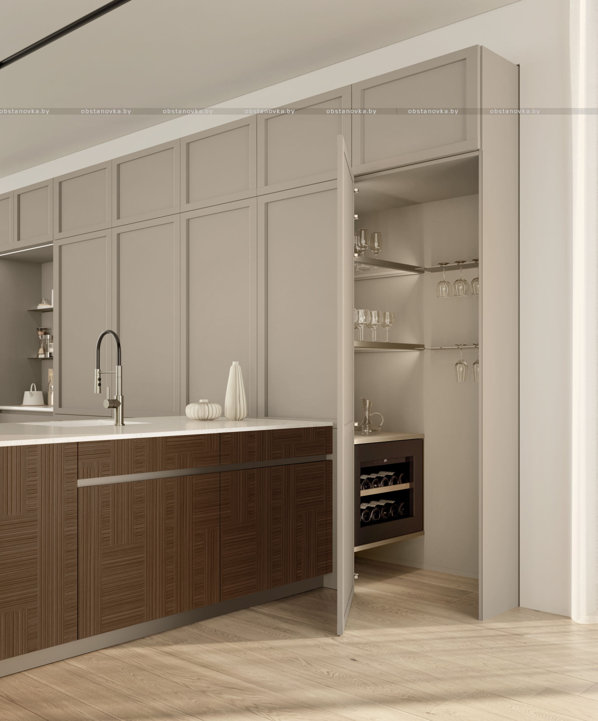 Convivio VENETA CUCINE: новые формы и пропорции