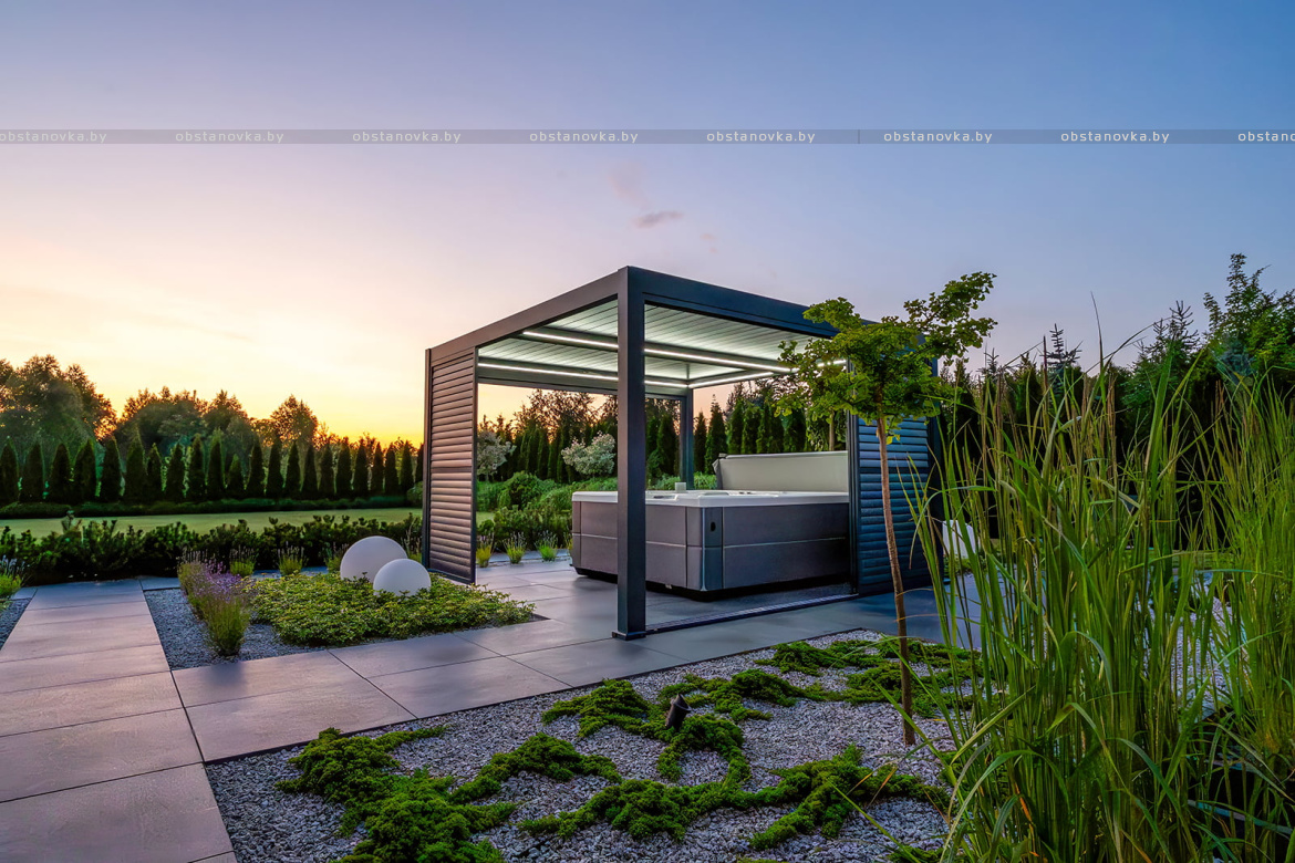 Обустройство открытых пространств