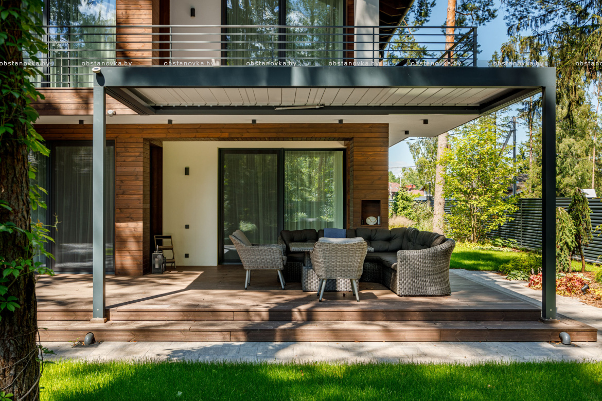 Пергола Bioclimatic с поворотными или сдвижными ламелями - природа под вашим контролем! 