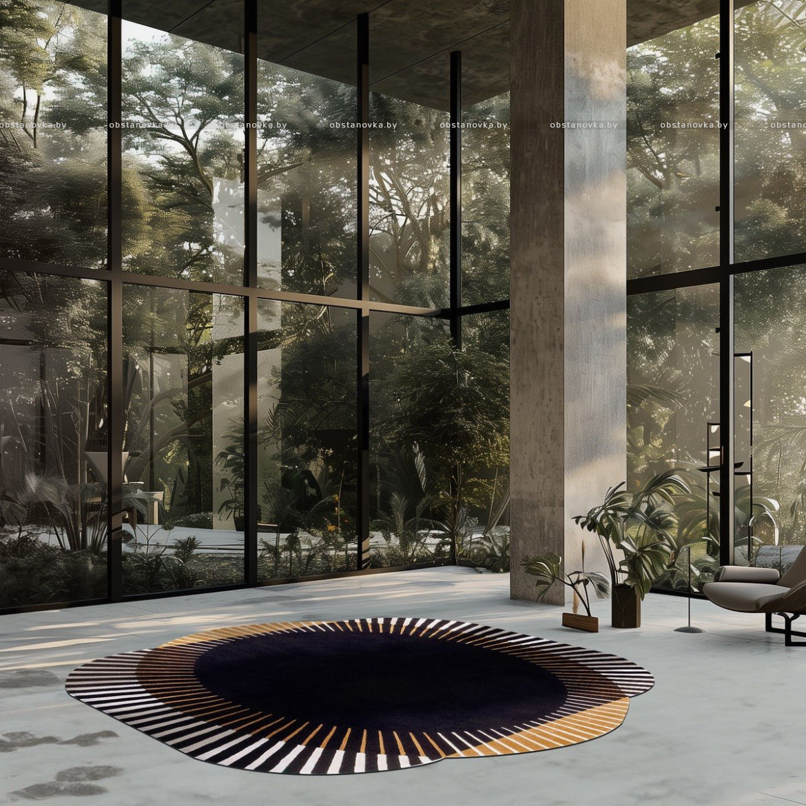 Новая органическая эстетика: почему дизайнеры интерьеров выбирают ковры свободной формы