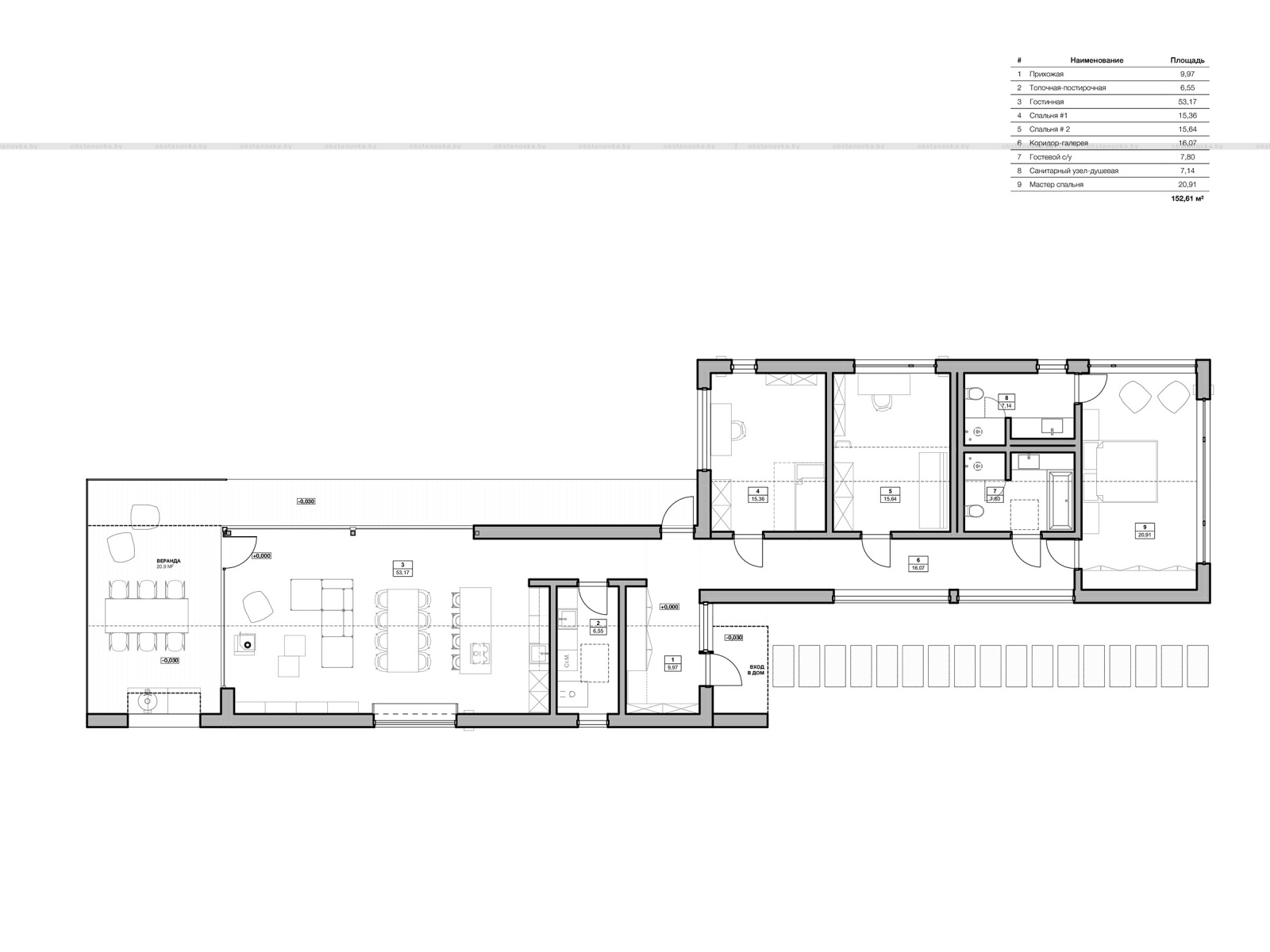 Архитектурный проект «OK Hill House»