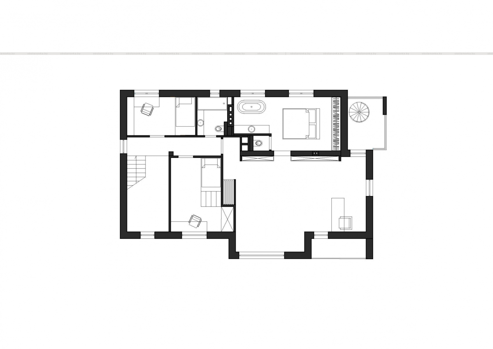 План второго этажа «VAE House»