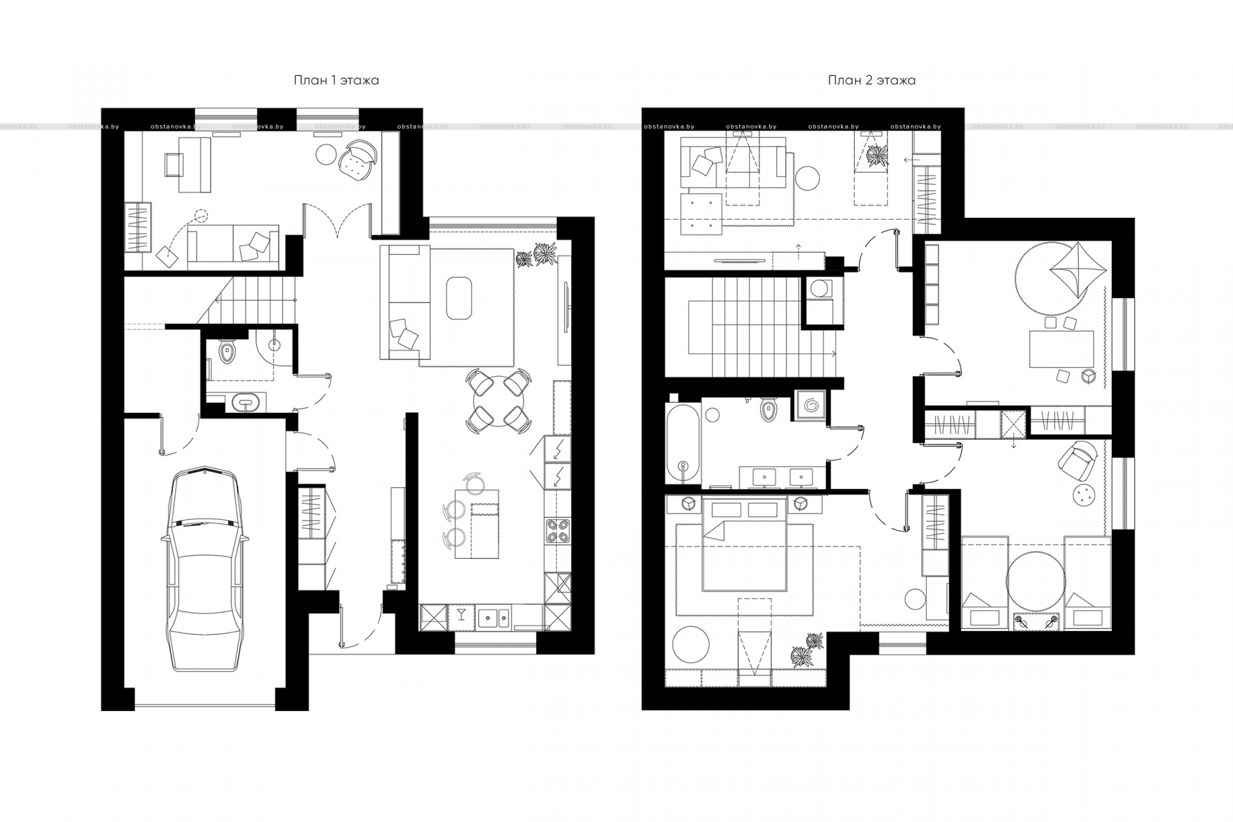 План дома «Terracotta House»