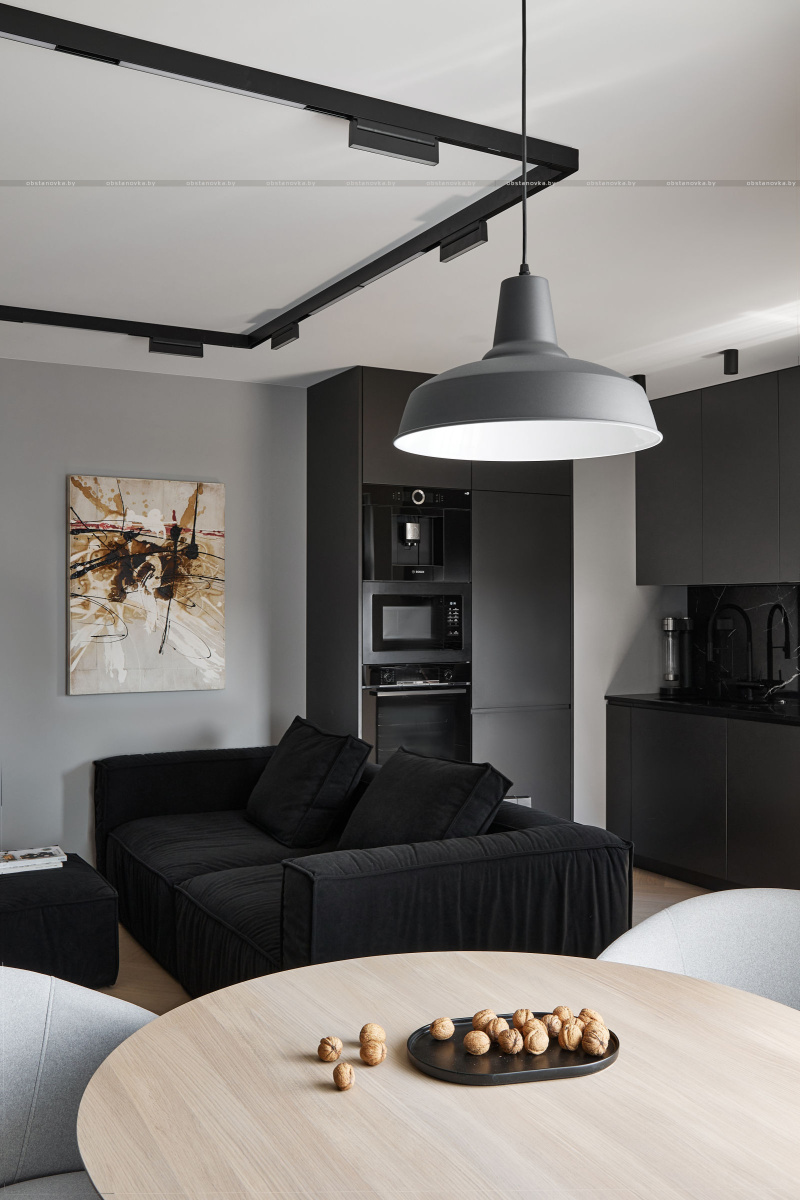 Интерьер квартиры «Black&White» от IQHouse