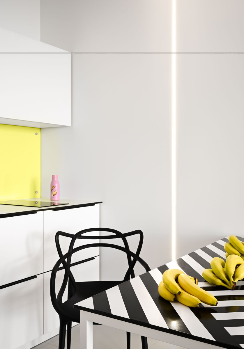 Интерьер квартиры «Banana flat»