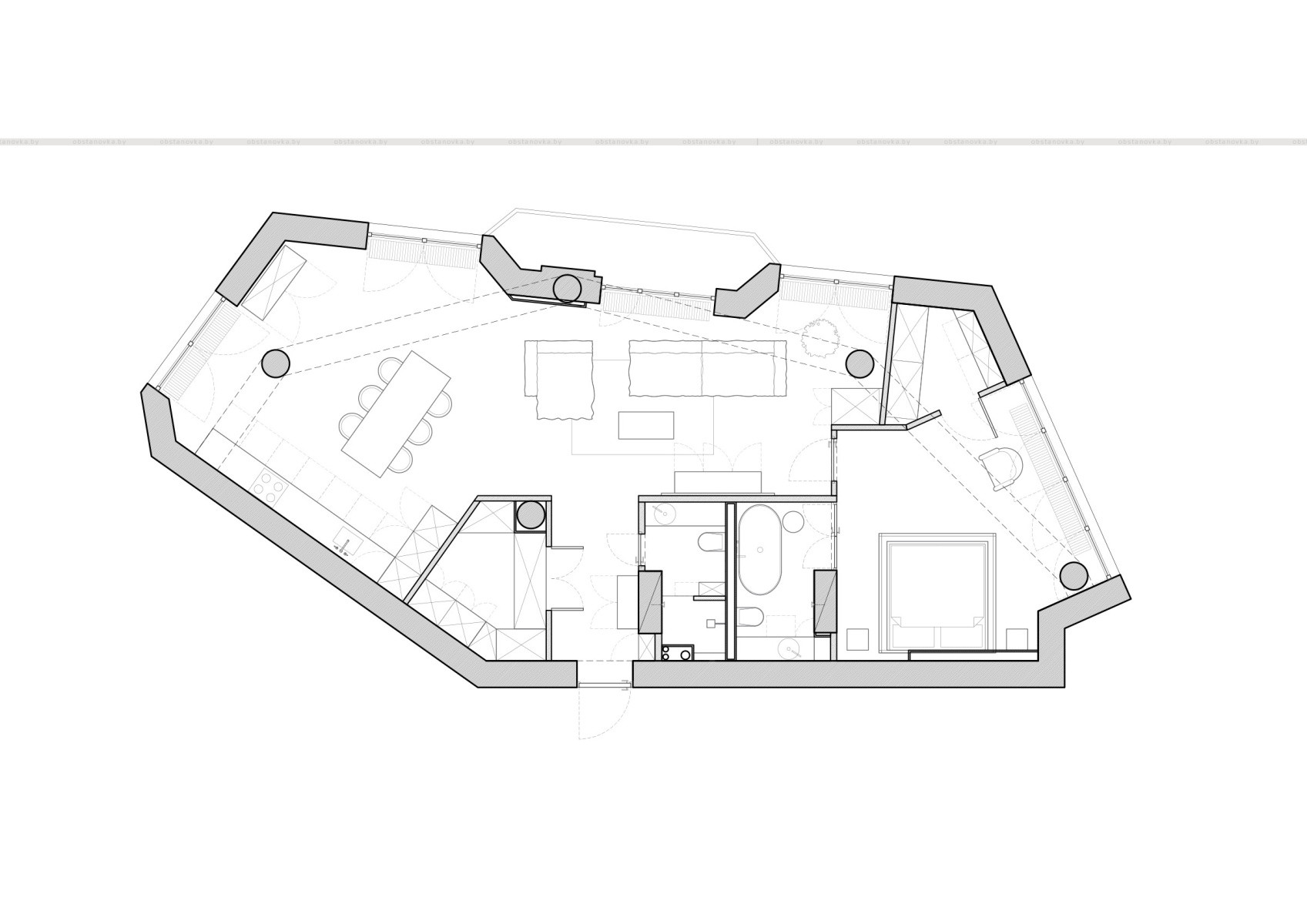 «moloko» план квартиры