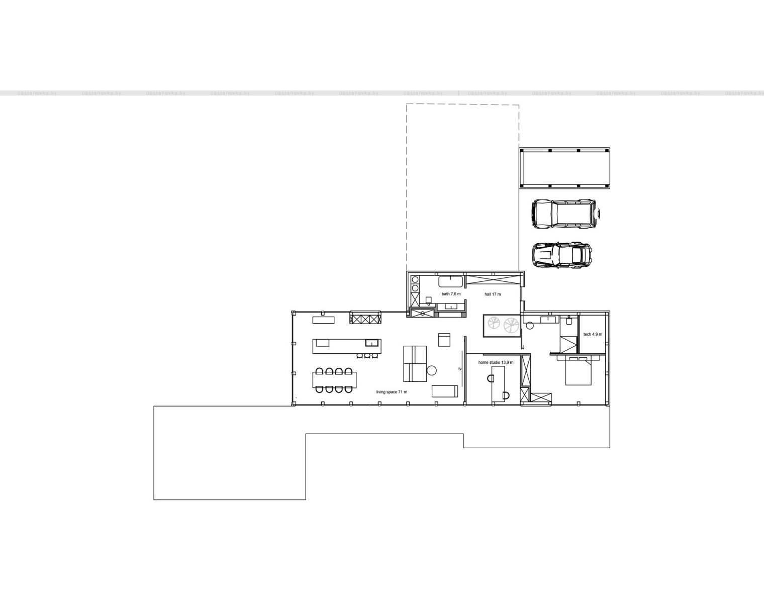 Интерьер дома «Matski House»
